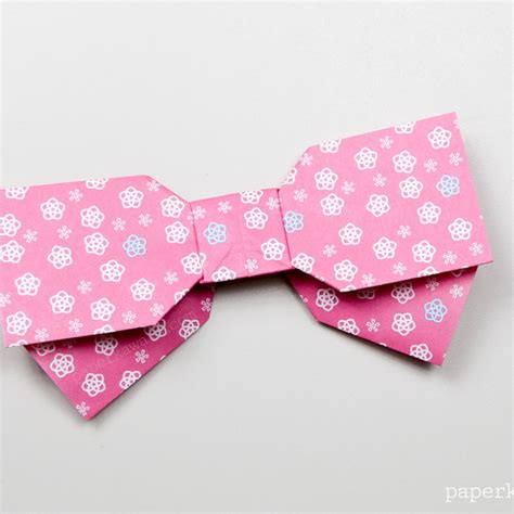 Image result for Origami Bow Tutorial