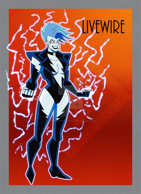 Scapegoat DC Storyverse - Livewire by TheScarletMercenary on DeviantArt