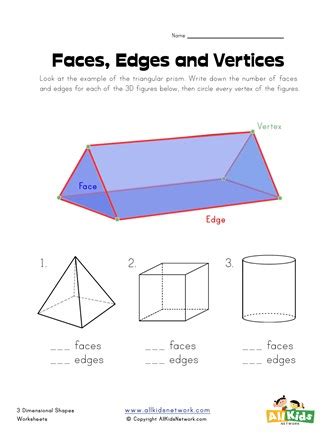Image result for Geometry Edges Worksheets