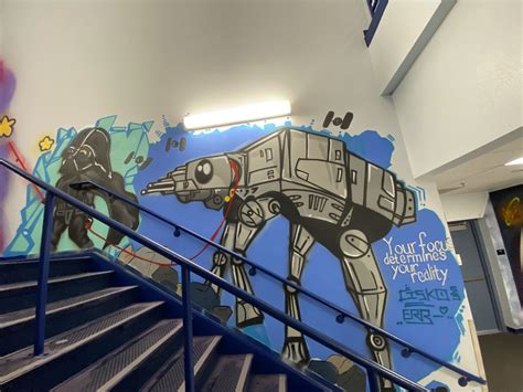 Bertha Ronzone Elementary School - Graffiti Park Las Vegas