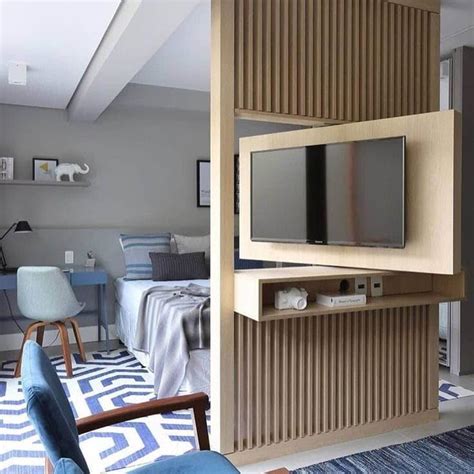 Buy Audiovan Led Tv 360 Rotating TV Bracket for Room Partition Mounting ...