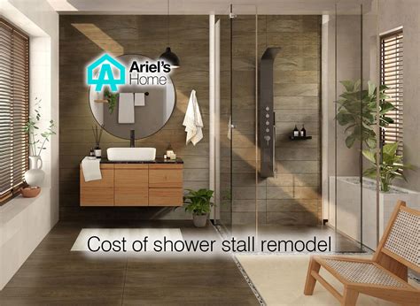 Cost of shower stall remodel (2025) - Ariel's Home