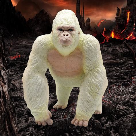 Buy RECUR King Kong Toy White [Large Size] Toys 10 Albino Gorilla Toys ...