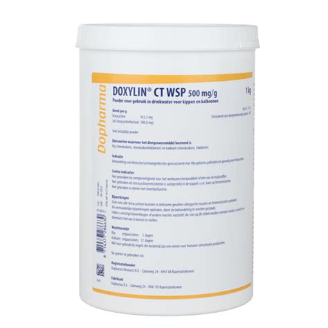 Doxylin® CT WSP 500 mg/g - Dopharma