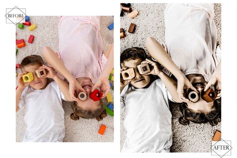 12 Little Buds Lightroom Presets, Moody Kids Preset, HDR Children ...