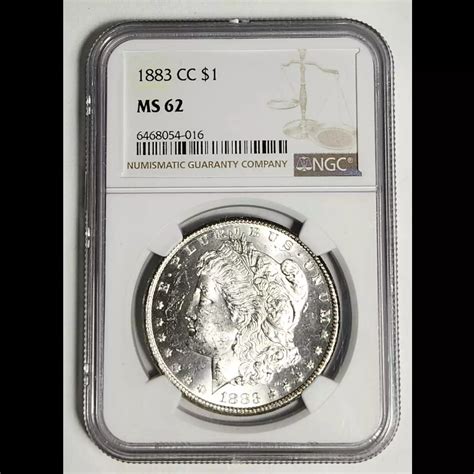 1883-CC Morgan Silver Dollar NGC MS-62 - Bob Paul Rare Coins