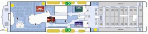 King Seaways ferry deck plan | CruiseMapper
