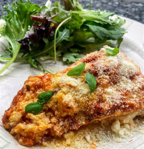 Easy, High Protein Lasagna Chicken Bake - Blue Ridge Blonde