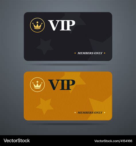Print online with FREE club vip business card templates | Vip card ...