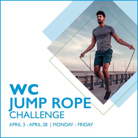 April Jump Rope challenge - Choctaw Wellness Center