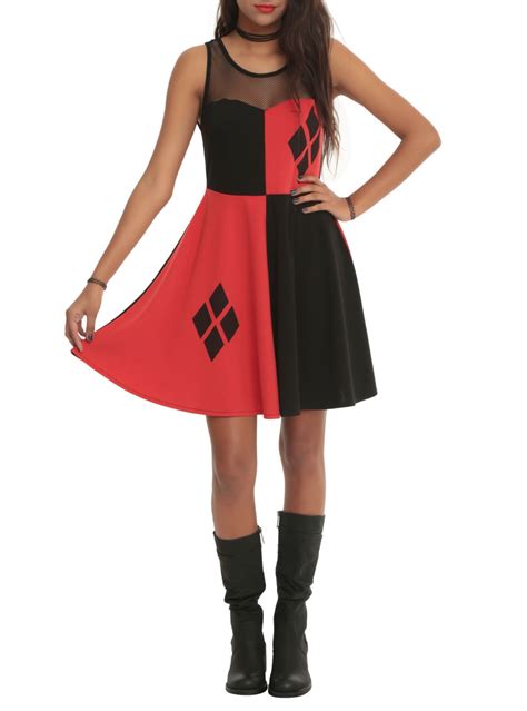 HARLEY QUINN MODEST COSPLAY OUTFITS - Google Search | Mesh dress ...