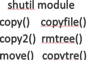 Shutil Module in Python 的图像结果