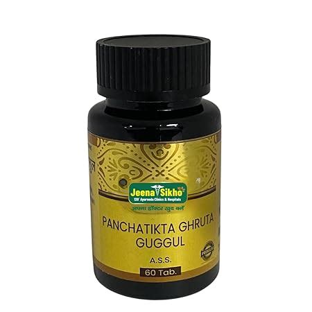 Buy Jeena Sikho Panchatikta Ghruta Guggul/Vata Balance Tablets ...