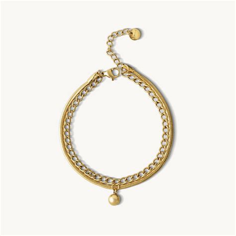 Double Strand Chain Bracelet – PALMONAS