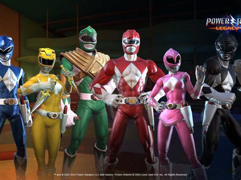 Download wallpaper Old school, Team, Power Rangers, Warriors, Seson 1 ...