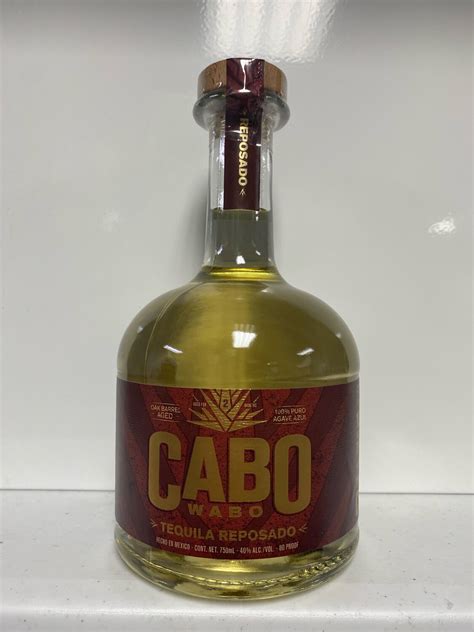 Cabo Wabo Tequila Reposado 750mL – Houston Liquor Store – Houston ...