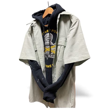 '08 USARMY 陸軍制服 size16 1/2 DLA 夏季用の半袖サービスシャツ（Class B Uniform ...