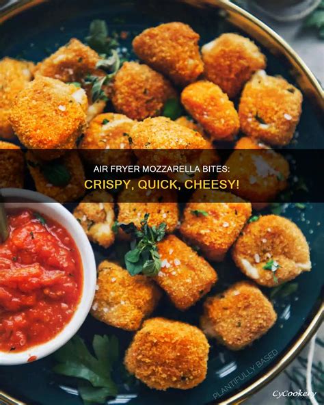 Air Fryer Mozzarella Bites: Crispy, Quick, Cheesy! | CyCookery