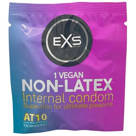 Condoms.uk | Free Delivery Over £25 | EXS Internal Non-Latex Condoms ...