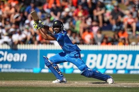 Left-hander Ravindra Jadeja has hit six sixes in an over. He smashed ...