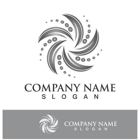 Vortex-Logo-Symbol-Symbol-Illustration | Premium Vektor