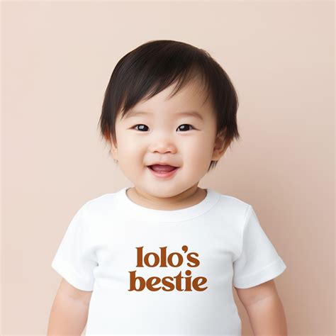 Lolo's Bestie Onesie® Filipino Grandfather Father's Day Gift for Lolo ...
