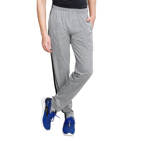 Buy Grey Cotton Track Pants For Men Online: TT Bazaar