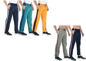 KAVYA Colorblock Men Multicolor Track Pants - Buy KAVYA Colorblock Men ...
