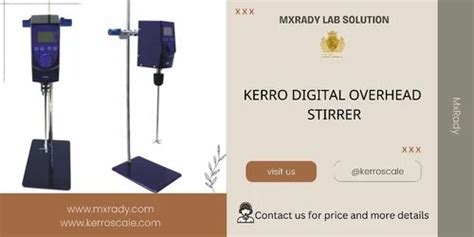 Overhead Stirrer - HOMOGENIZER H-300D Manufacturer from New Delhi