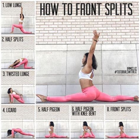 Image result for Front Splits Tutorial Russian