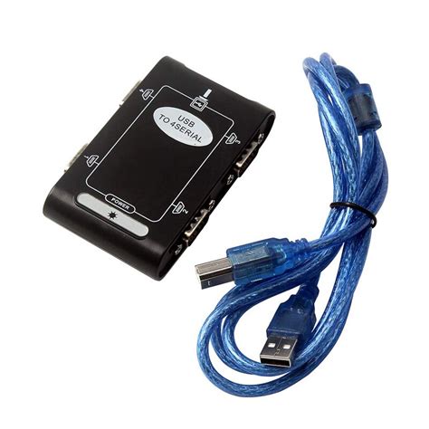 4 port RS232 to USB 2.0 adapter USB Serial DB9 | Ubuy India