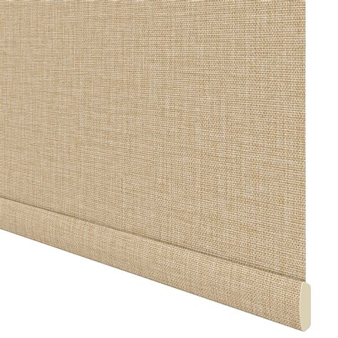 LEVOLOR Madison Biscuit Light filtering Polyester Madison Roller shade ...