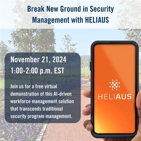 #securitymanagement #heliaus #allieduniversal #aidrivensecurity ...
