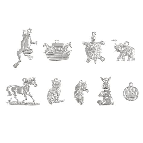 Animal Pewter Charms - Animal Crafts - Several Designs | MakerPlace by ...