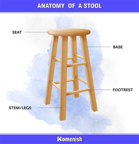 Parts of a Chair Explained (4 Diagrams For Desk, Armchair, Stool, and ...