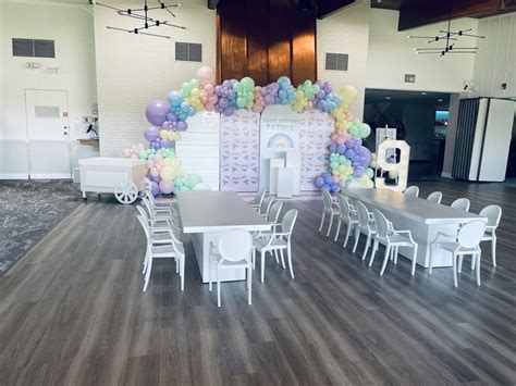 White Wood Box Kids Table Rental | Kids Party Tables