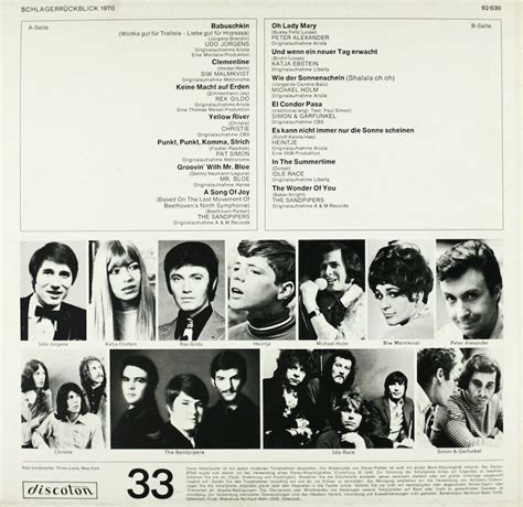 Schlagerrückblick 1970 – Bertelsmann Vinyl Collection