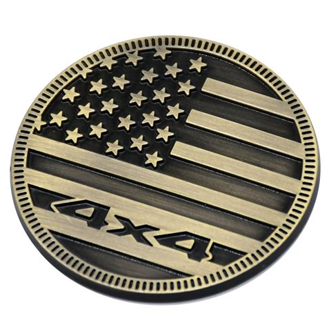 KMH Badges-ROUND 4X4 Rose Gold – CARPLUS