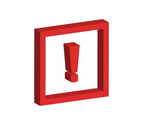 Exclamation point | Premium Vector
