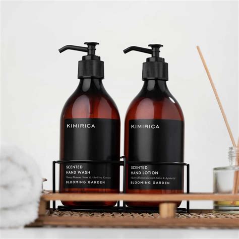 Buy Luxury Hand Wash/Hand Lotion Caddy Set Online in India | Kimirica