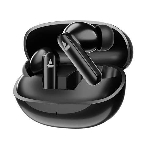 boAt Airdopes 301 TWS Earbuds w/ 75 hrs Playtime, Quad Mics with ENx ...