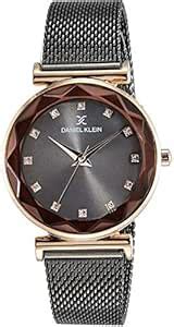 Daniel Klein Analog Black women Watch DK11404-8 : Amazon.in: Fashion