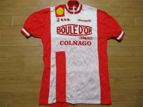 ヴィンテージ 70年代～ COLNAGO コルナゴ サイクルジャージ 54 L~XL | redroof