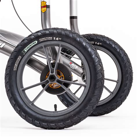 All Terrain Outdoor Rollator/Walker with pneumatic tyres and seat. | Trionic Australia Walkers ...