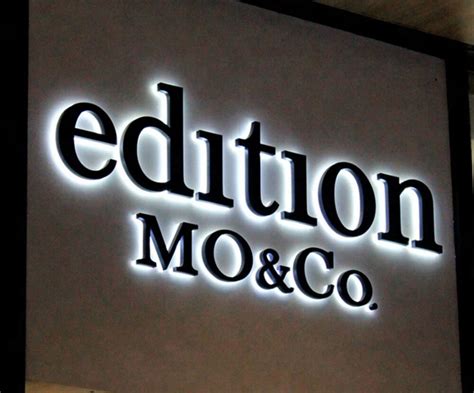 Image result for LED-backlit Sign