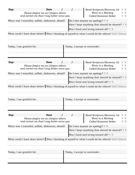Step 1 Alcoholics Anonymous (AA) Worksheet and Guide | Sober Speak ...