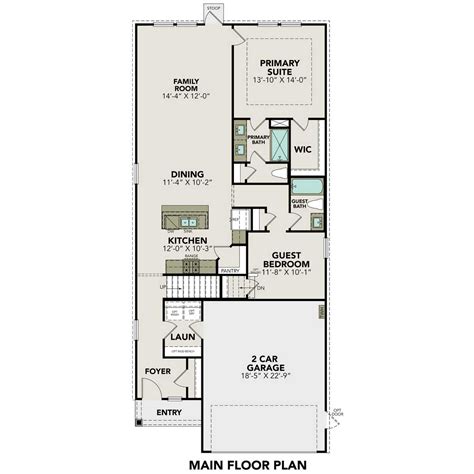 The Sabine D Floor Plan in Agave | San Antonio, TX
