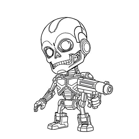 Image result for Terminator Coloring Pages