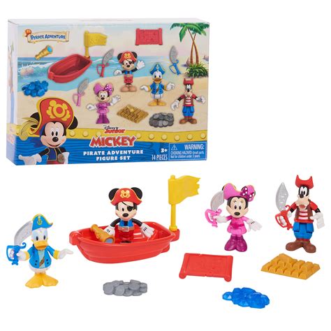 Mua Mickey Mouse Pirate Adventure Figure Set, Kids Toys for Ages 3 Up ...