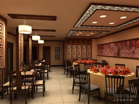 中式餐厅效果图_合肥绚丽效果图有限公司-专业高效的效果图制作公司